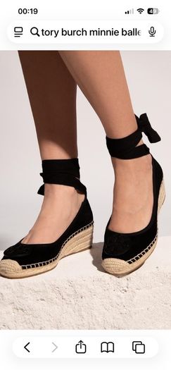 Tory Burch  espadrilles wed shoes size US8,5 / 5,5