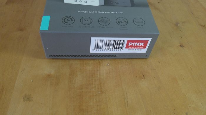 TRIMUI BRICK Hammer Edition TG3040 Retro Console Pink Mint Boxed Accessories