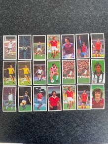 Vintage Bassett Barratt Soccer Football Trading Card Lot