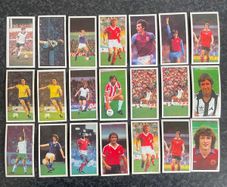 Vintage Bassett Barratt Soccer Football Trading Card Lot