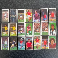 Vintage Bassett Barratt Soccer Football Trading Card Lot