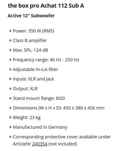 Speakers with Sub