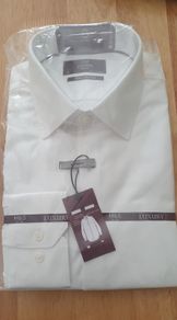 M&S luxury range white shirt