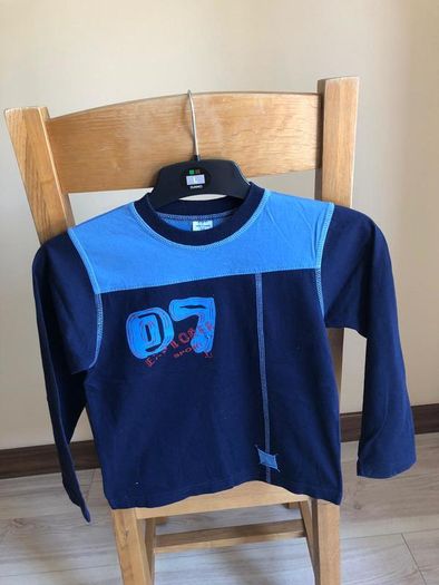 Long sleeve T-shirt for boys, height 122 cm