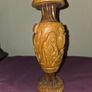 Hand carved wooden Bethlehem Vase Image 2
