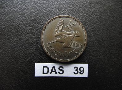 Irish Republic. 1953 Farthing. Nice condition!