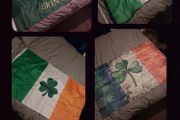 ireland flags for match 5 x 3ft