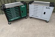 41" 7 Drawer Tool Box - Fully Loaded With Tools + Side Cabinet