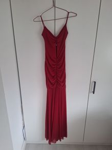 MESHKI Delaney Red Dress