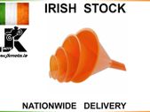 Plastic Funnels Set of 4