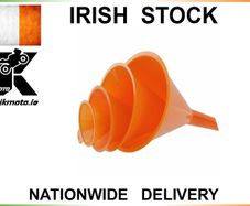 Plastic Funnels Set of 4
