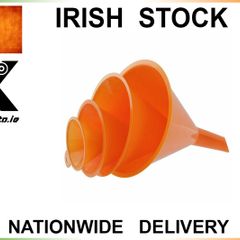 Plastic Funnels Set of 4
