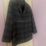 Reduced Fab Zara Amsterdam Edition Grey and Black Plaid Blazer/Dress with Zips  Size XL UK 14 Image 10
