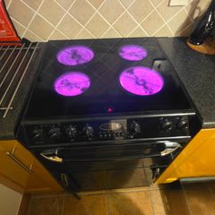 Belling 60cm Freestanding Electric Ceramic Cooker Hob Oven Grill