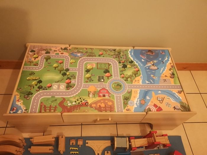Large Wooden Track Set