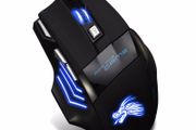 Pro 7 Button Gaming Mouse 5500 DPI Optical LED Gamer