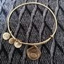 beautiful  4 Alex and Ani bracelet one gold Image 3