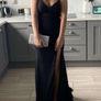 Black Sparkly debs dress Image 2