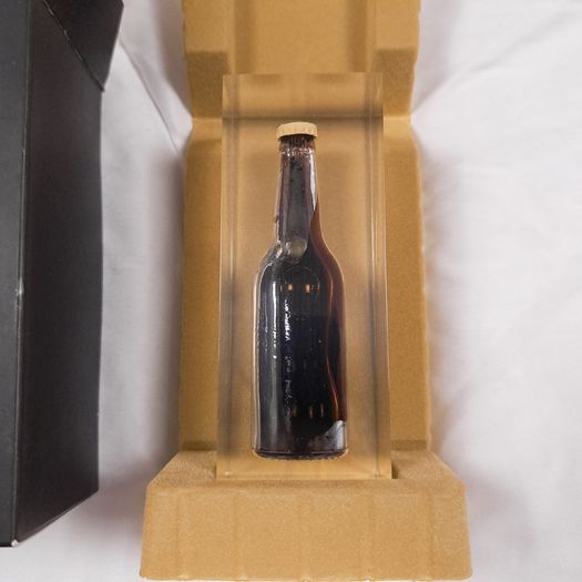 Official Guinness Foreign Extra Stout Bottle Glass Paperweight