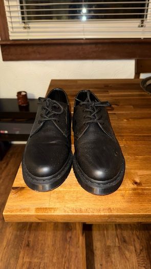 Dr. Martens 1461 Mono All-Black Leather Shoes