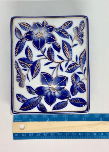 Vintage Porcelain Jewellery Box
