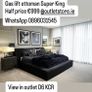 Gas lift ottoman bed brand new half price see options below Image 2
