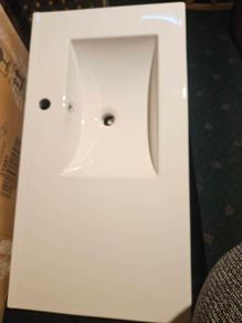 Wash basin Iberia white porcelain