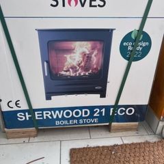 Henley Sherwood, 21kw Eco Boiler Stove (boxed new)