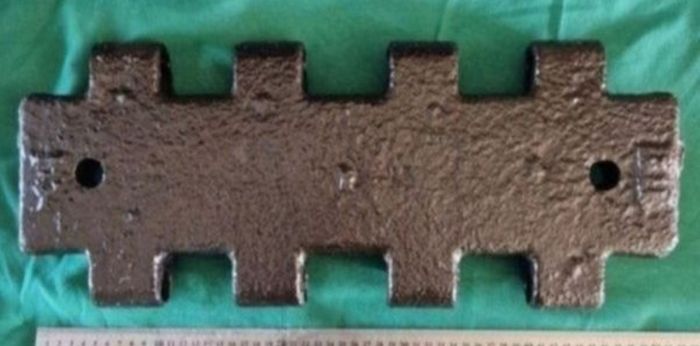 Soviet russian ww2 , track link for a T-34 tank