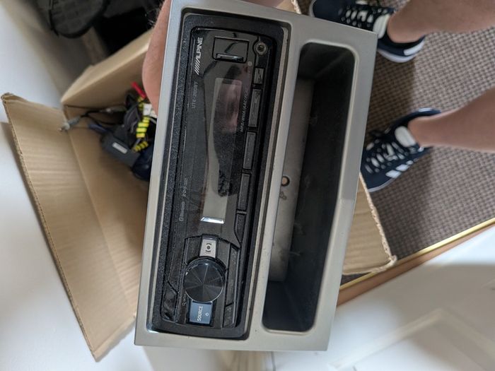 Alpine Car Radio with Opel Corsa D Kit