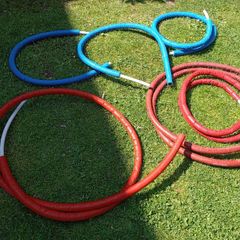 Several pieces of water pipes