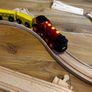 Train track wooden bundle Inc locomotive Image 4