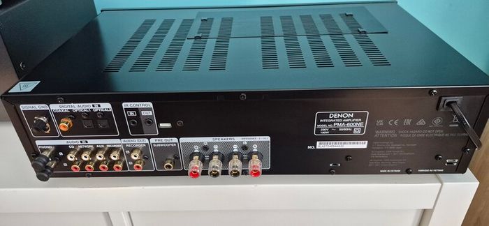Denon PMA-600NE amplifier, practically new, one of the best on the hi-fi market, bought during the Christmas season, perfect condition, selling because I started assembling a Technics tower