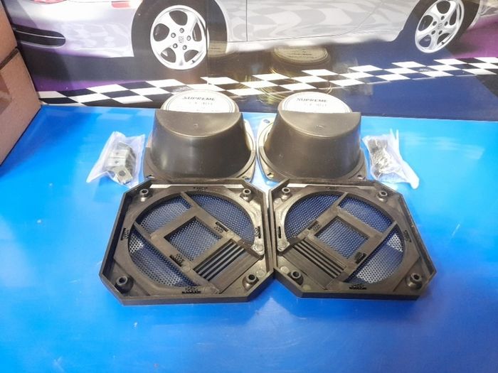 4 inch dual cone door speakers