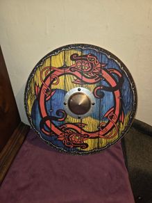 Viking Cosplay Round Shield