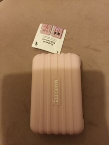 Brand new travel luggage manicure set