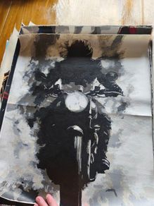 Canvas painting