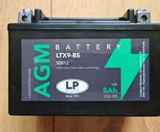 Motorbike battery LTX9-BS