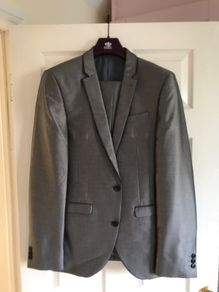 Next Men's Suit 2-Piece (Long, Slim)