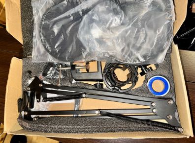 Desk Microphone stand shock mount