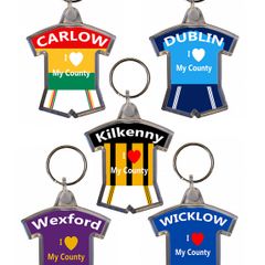 County Colours Keyrings