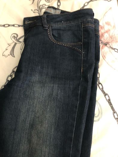 Size 10 blue bootleg jeans