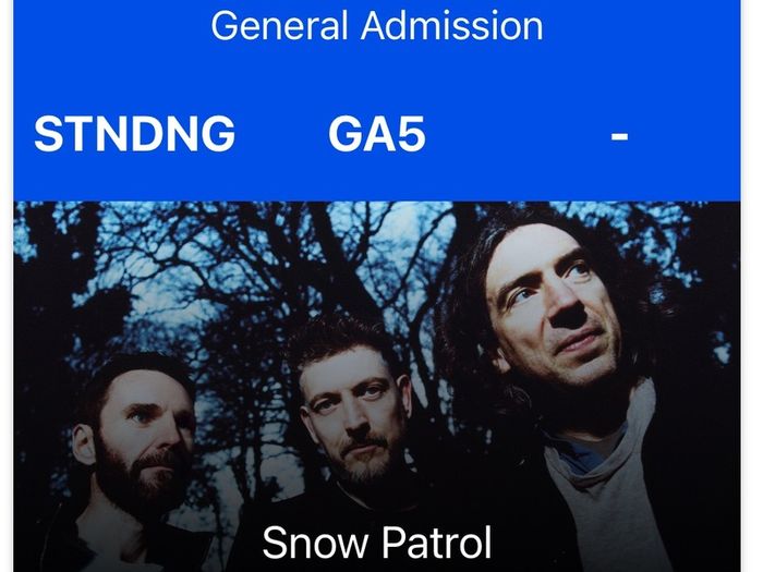 Snow Patrol - St Anne's Park
