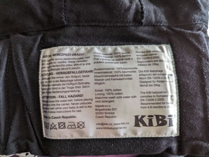 Kibi Baby Carrier For Sale in Greystones, Wicklow from Irinuk