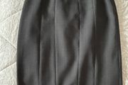 Karen Millen grey wool skirt size 6 new