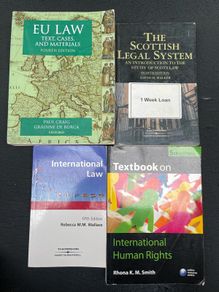 Law books- International, EU, human rights (price for all)