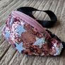 Pink Star Sequin Waist Bag Image 3