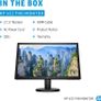 HP v22e 22" Full HD 1080p Led Monitor(1 VGA, 1 HDMI) - Black Image 5