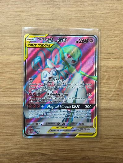 Gardevoir & Sylveon GX Pokemon Card