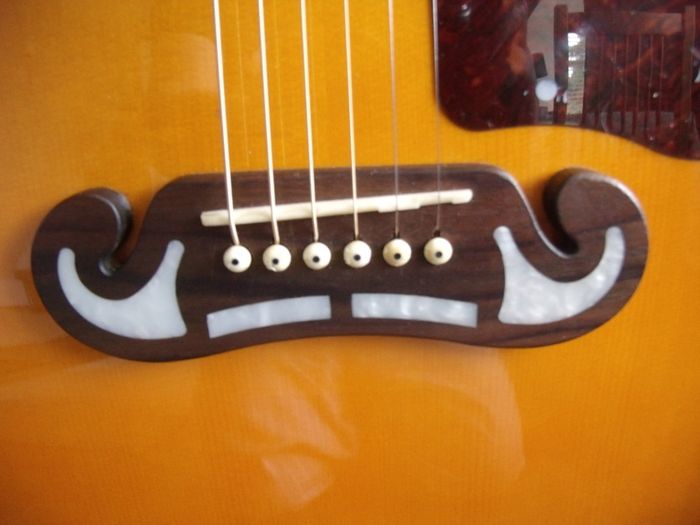 Epiphone EJ-200SCE Acoustic-Electric Guitar - Vintage Sunburst
